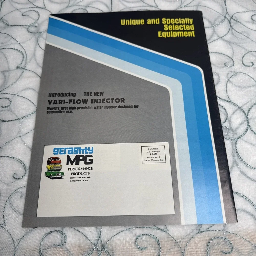 Vintage Geraghty MPG Performance Products Catalog‎ Vari-Flow Injector Hit Rod